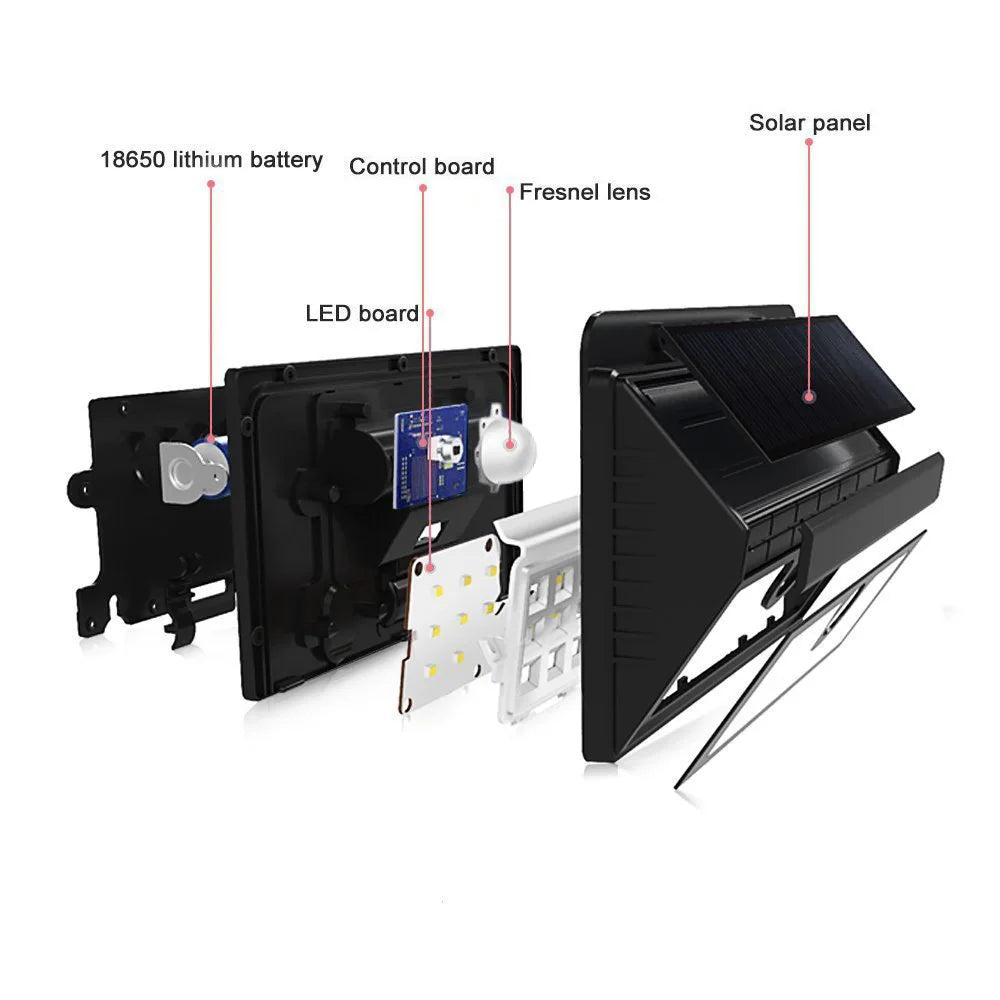 30 led luz solar pir sensor de movimento luz de parede ao ar livre lâmpada solar à prova dwaterproof água movido a energia solar lâmpada rua decoração do jardim