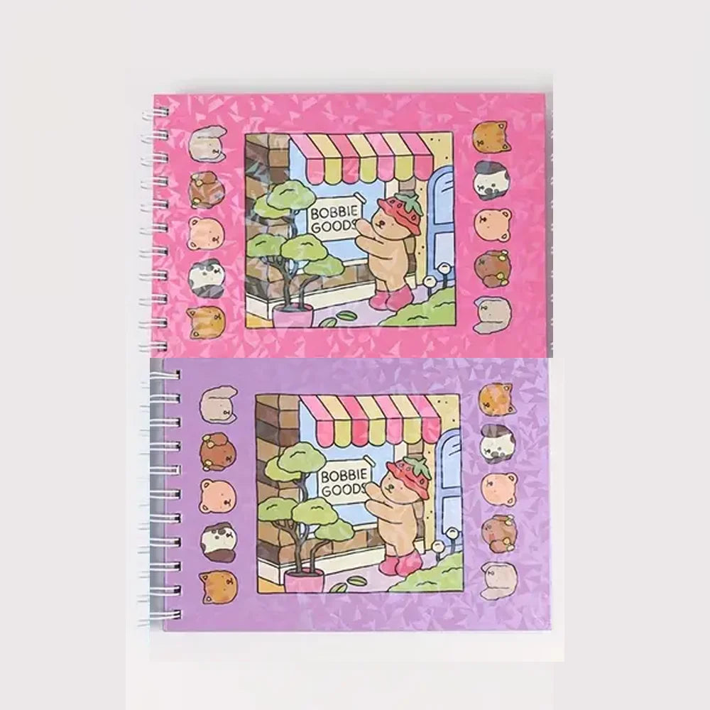 1/2/4 unidades livro para colorir adulto com animais fofos e cenas de boas lojas Bobbie – Relax Art Relax presente para feriados, aniversários