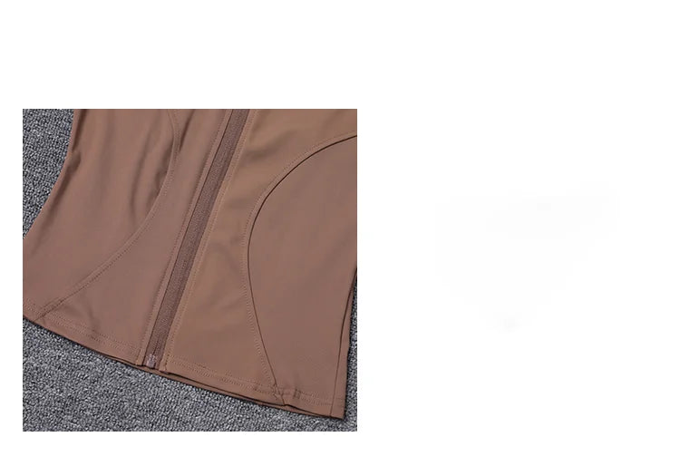 Jaqueta esportiva feminina camisa de manga comprida casaco de treino roupas de treinamento de ginástica yoga roupas esportivas