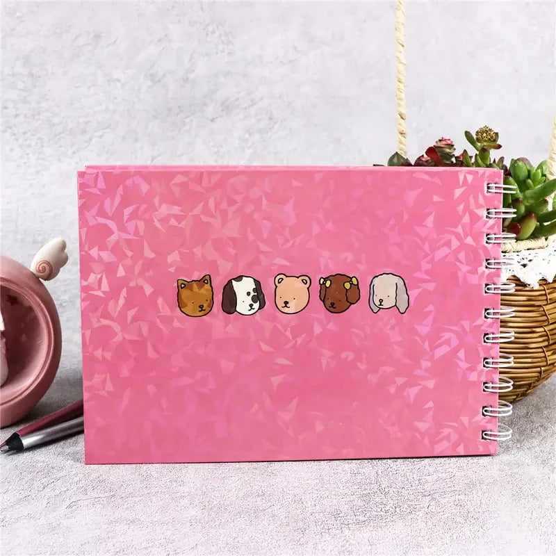 1/2/4 unidades livro para colorir adulto com animais fofos e cenas de boas lojas Bobbie – Relax Art Relax presente para feriados, aniversários