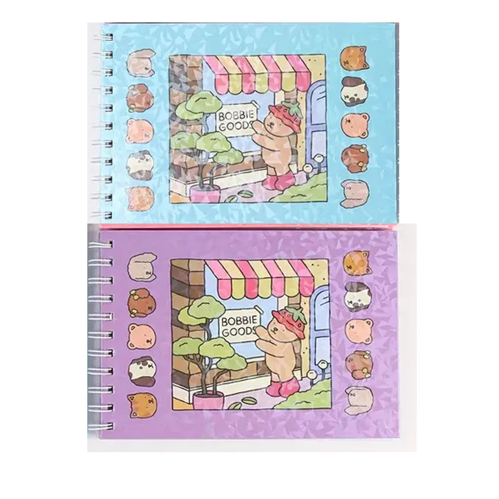 1/2/4 unidades livro para colorir adulto com animais fofos e cenas de boas lojas Bobbie – Relax Art Relax presente para feriados, aniversários