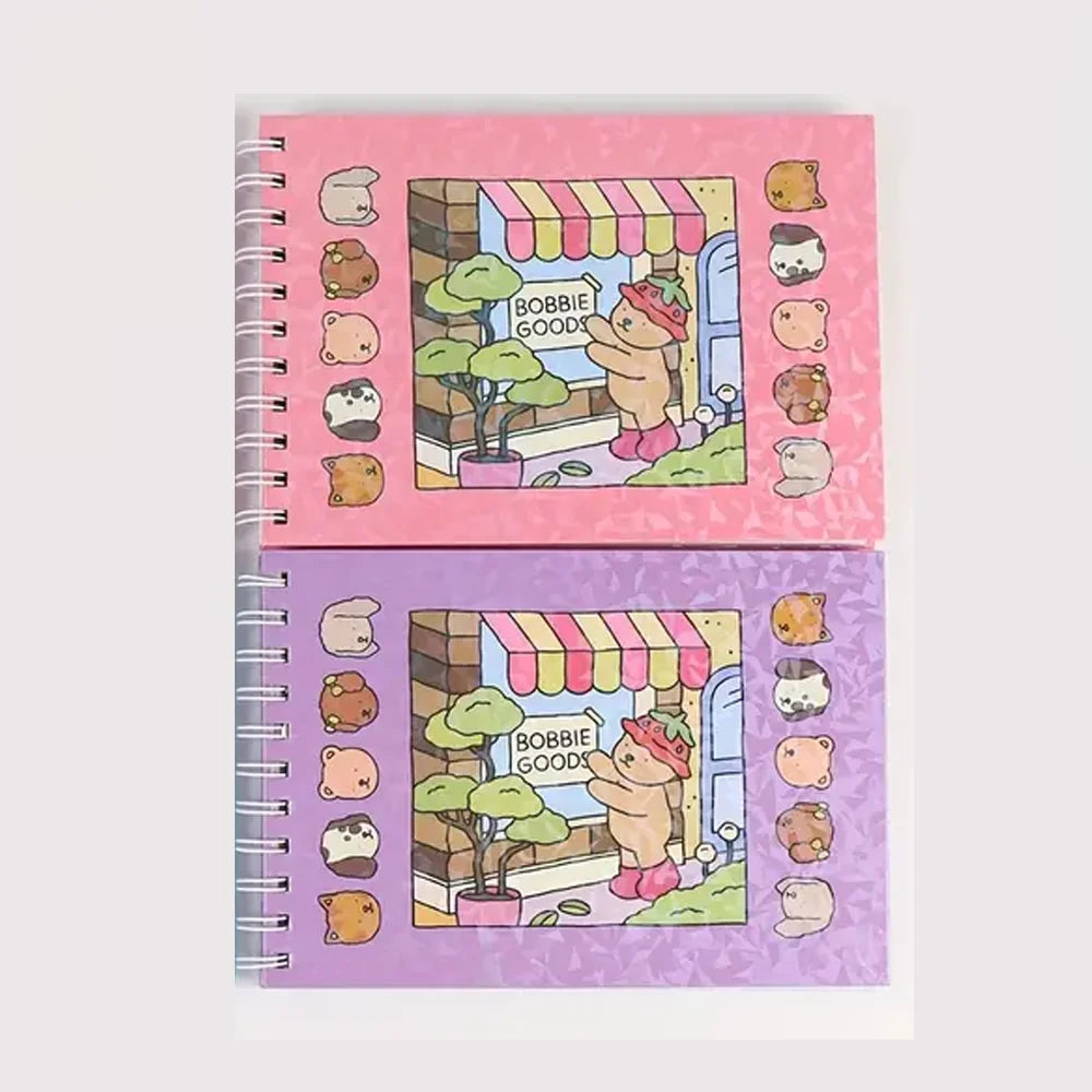 1/2/4 unidades livro para colorir adulto com animais fofos e cenas de boas lojas Bobbie – Relax Art Relax presente para feriados, aniversários