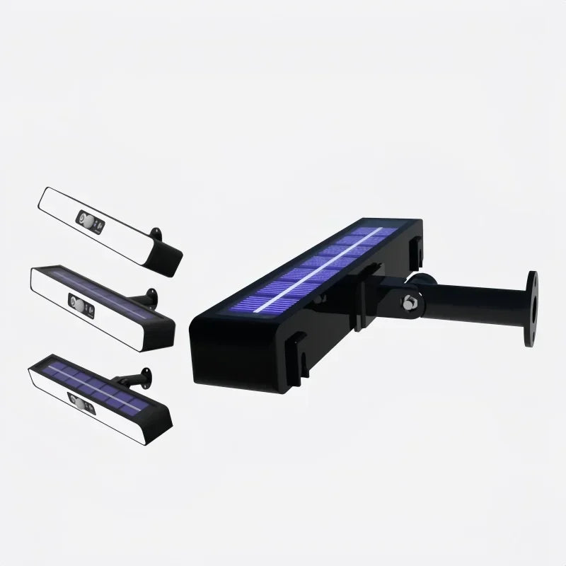 A mais nova luz LED solar 300000 LM Lâmpada solar externa do sensor de movimento 4 modos à prova d'água IP65 luz solar para jardim lanterna de quintal de rua