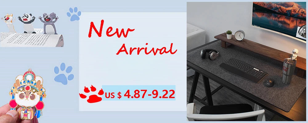 Lã sentiu mouse pad para casa e escritório, acessórios antiderrapantes para jogos, esteira de escrita de tamanho grande, tapete de ratos do teclado, protetor de mesa do computador